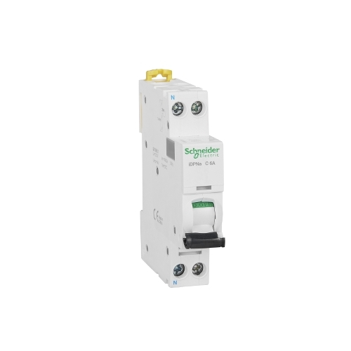 施耐德iDPNH相线+中性线小型断路器1P+N16A230V10kA-A9P28616图片